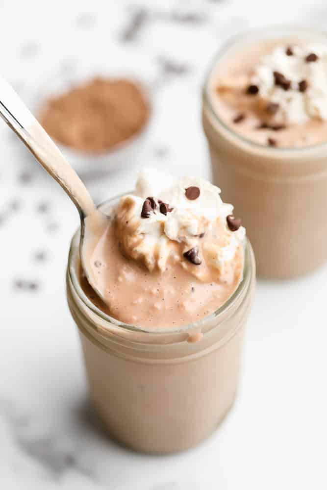 Vegan Snickers Protein Shake
