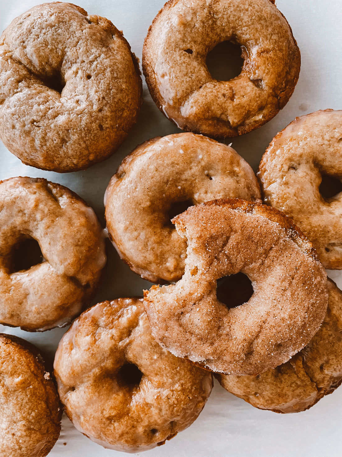 Apple Protein Donuts