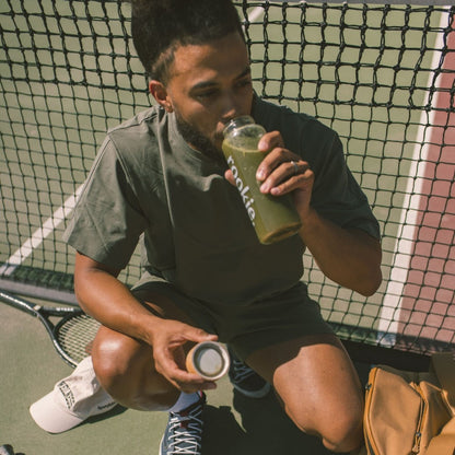 Rookie Greens Being Drunken at a tennis court